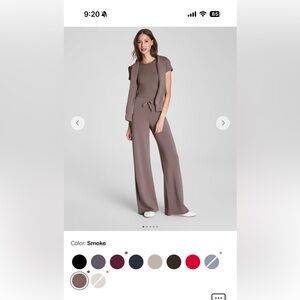 Spanx Air Essentials wide leg pants